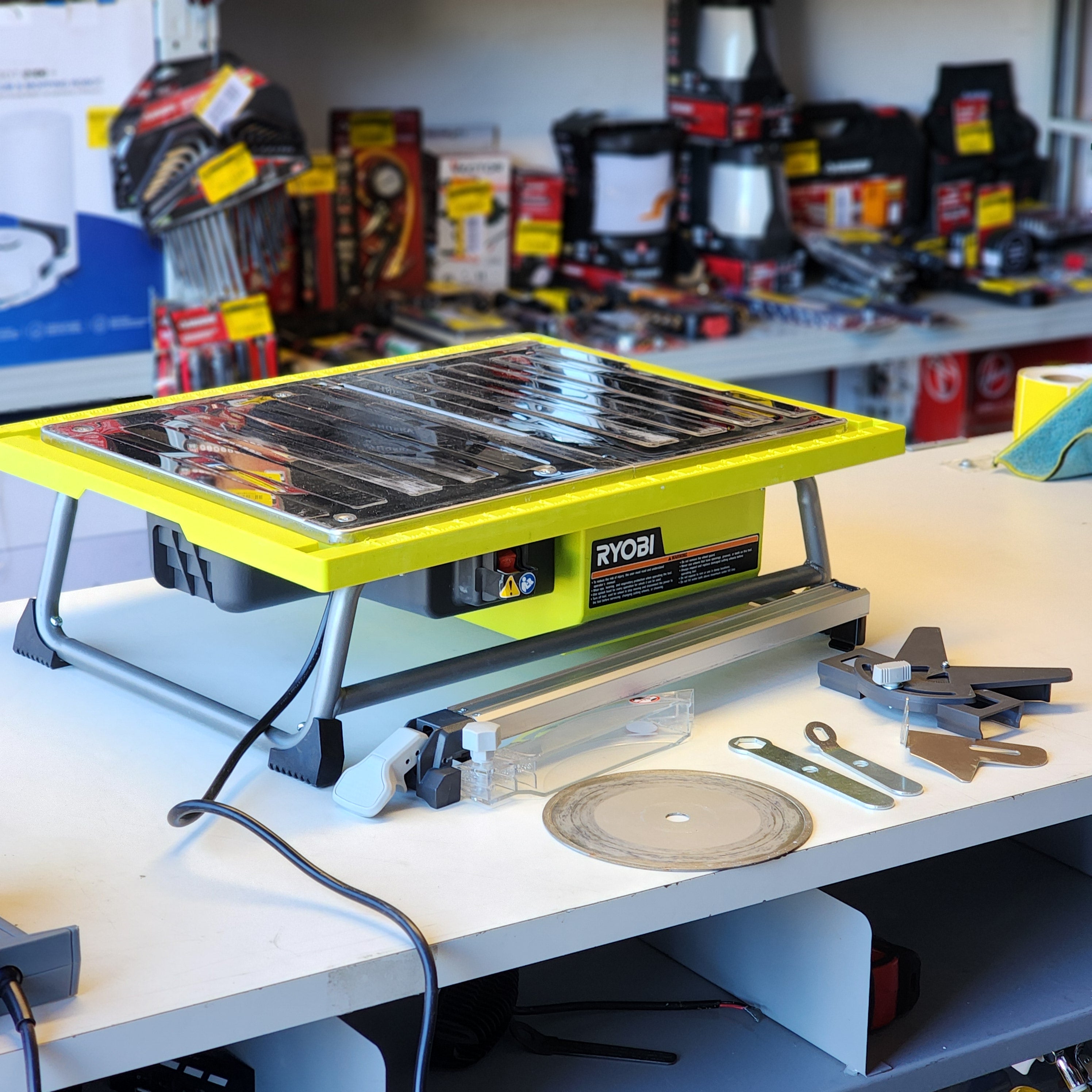 4.8 -Amps 7 in. Blade Corded Tabletop Wet Tile Saw (WS722) 4.8 -Amps 7 in. Blade Corded Tabletop Wet Tile Saw (WS722)